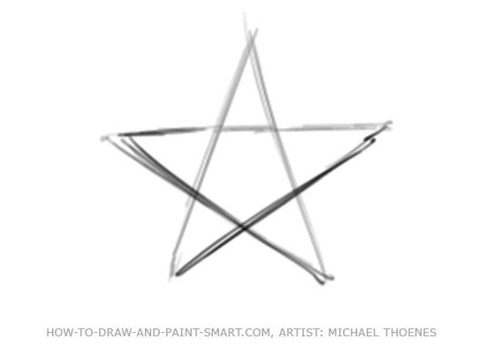 HOW TO DRAW A BEAUTIFUL AND EASY STAR - Drawing to Draw 