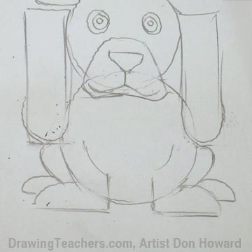 How to Draw a Hound Dog