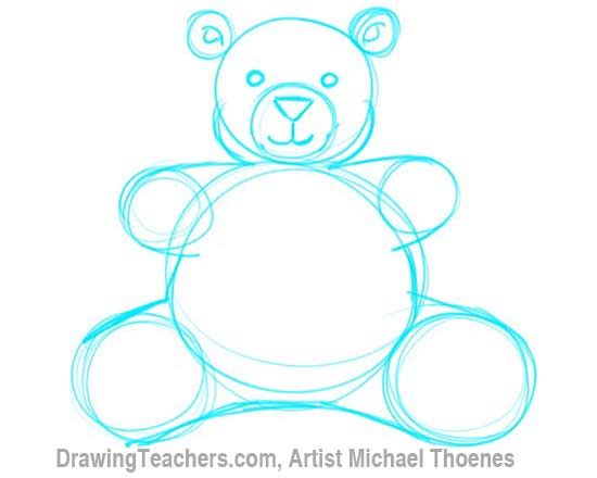 How to Draw a Teddy Bear