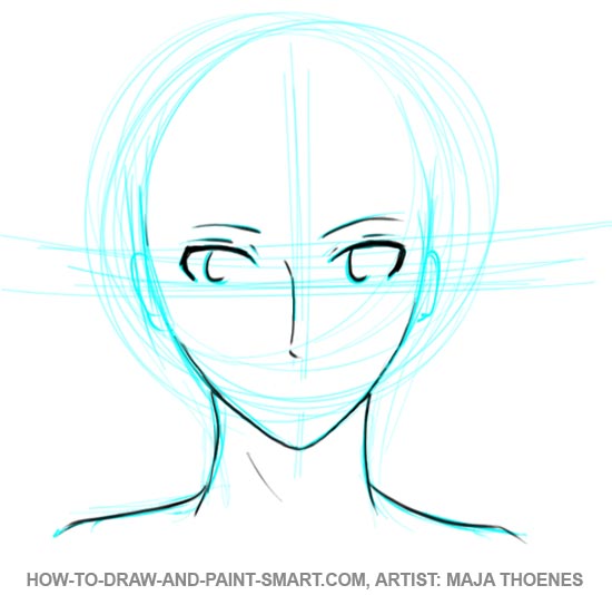 How To Draw Anime Boys Hair Step By Step!