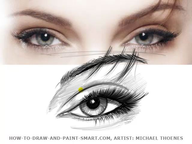 Closed Eyes Drawing - How To Draw Closed Eyes Step By Step