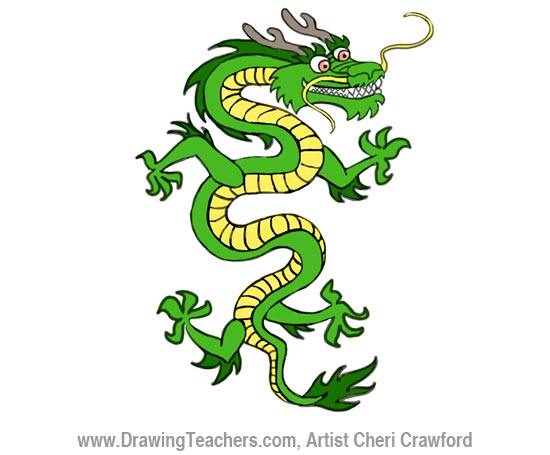 How to Draw a Dragon Head (with Pictures) - wikiHow  Easy dragon drawings,  Dragon head drawing, Simple dragon drawing