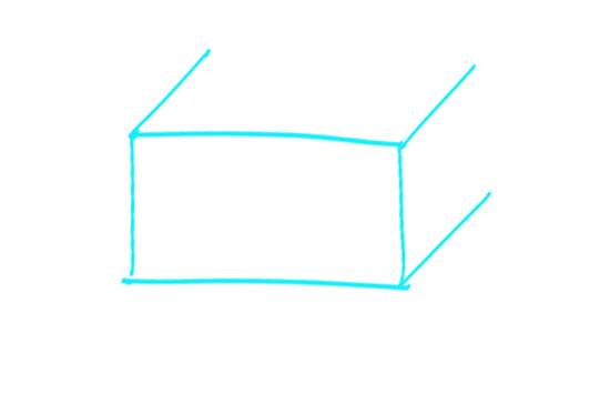 How to Draw a Box - Easy Drawing Art