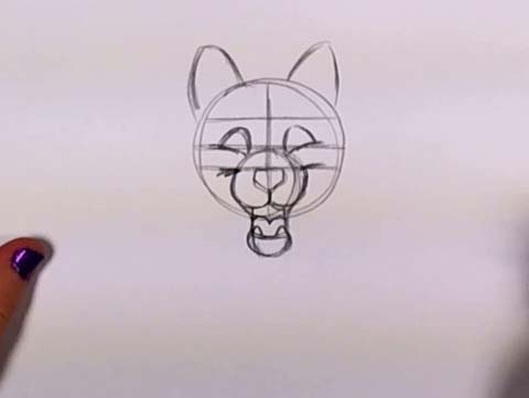 Draw a Husky 04