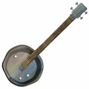 Pie Tin Banjo